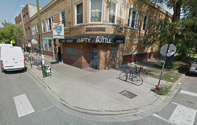 There's plenty of bike parking at the Bottle. Image: Google Street View