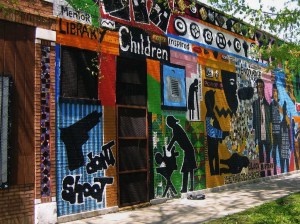 A mural in Chicago's East Garfield Park neighborhood. Photo: John Greenfield