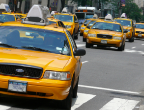 Would sharing for-hire trips cut traffic or lead more people to hire cars to get around? Photo: Ad Meskins, Creative Commons license.