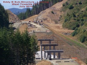 The "audit" of Oregon DOT buries information on the five-mile Highway 20 project, which came in more than 200 percent over budget. Photo: ODOT via Bike Portland
