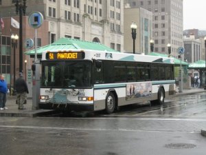 Instead of giving owners of expensive cars a tax windfall, Rhode Island lawmakers should be using car tax revenues to fund better bus service. Photo: Adam Moreira via Creative Commons