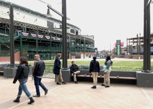 The Park at Wrigley, looking south. Photo: John Greenfield