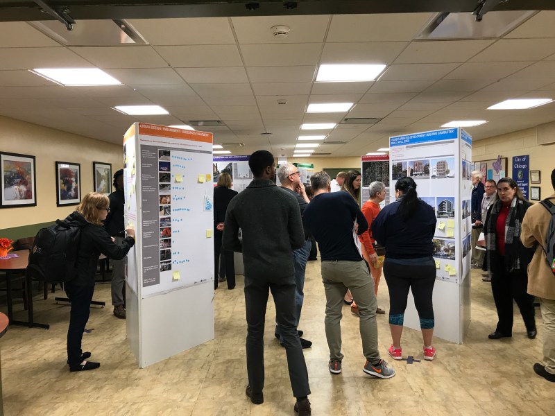 Last Friday's public meeting on TOD plans for the Broadway corridor. Photo: Jessica Papanek