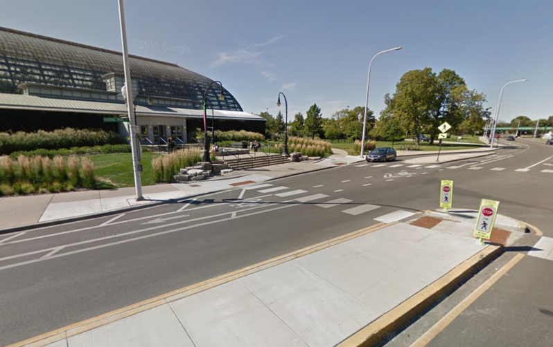 The crash site. Image: Google Street View