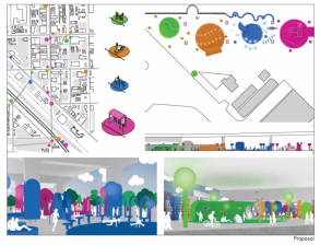 A rendering of the "DOT" proposal.