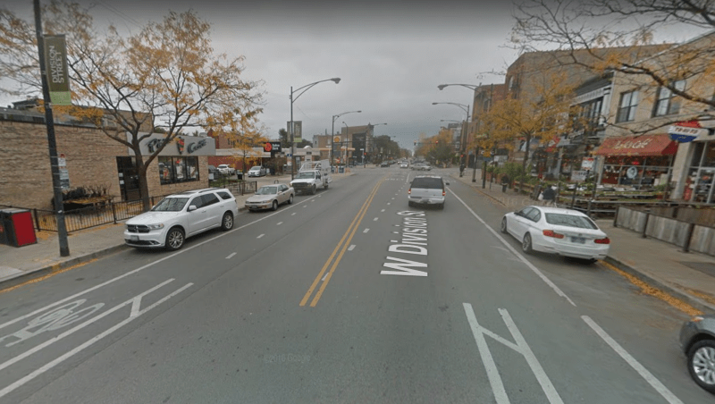 The 2000 block of West Division. Image: google Street View