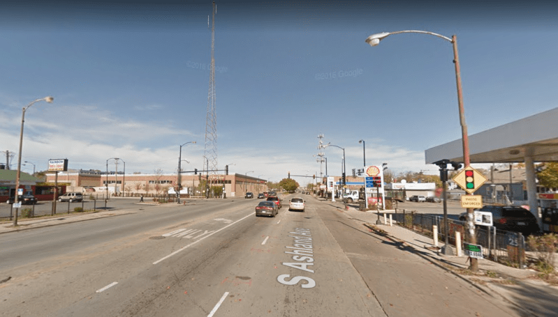 The 7100 block of South Ashland. Image: Google Street View