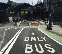 Portland's plan would give high ridership bus routes dedicated lanes, signal priority at intersections, and other features that will speed service. Photo: City of Portland