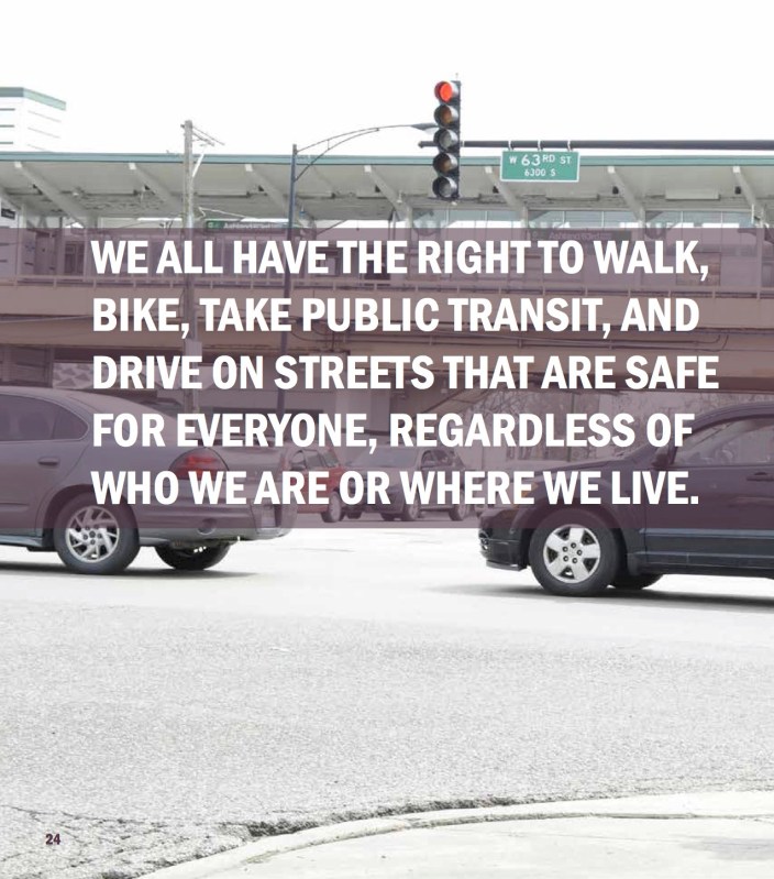 A meme-worthy image from the Vision Zero plan.