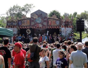 A previous Tour de Fat in Palmer Square. Photo: Steven Vance
