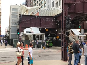 The Calatrava-inspired Washington-Wabash station will be opening in two weeks. Photo: John Greenfield