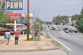 Can Buford Highway, the most dangerous road in Georgia, become a walkable place for the immigrant communities that call it home? Photo: Stephen Lee Davis, Transportation for America