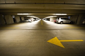 To reduce the amount of new parking construction, Seattle may let residential buildings share excess parking with people who don't live there. Photo: Lee/Flickr