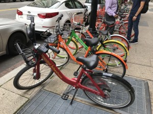 Various types of bike-share available in Washington D.C. Not shown: Jump. Photo: David Alpert, Greater, Greater Washington