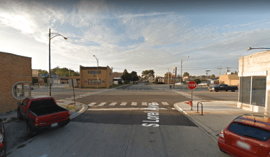 Archer and Lorel, from the driver's perspective. Image: Google Street View