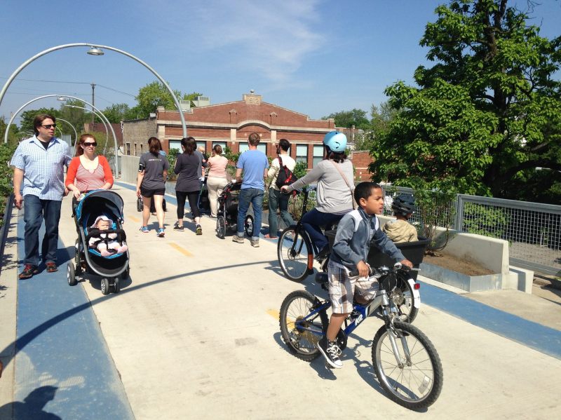 The Bloomingdale Trail, aka The 606. Photo: John Greenfield