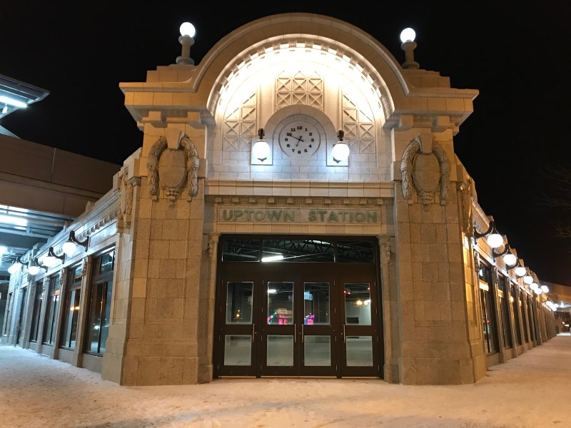 The clock tower of the Gerber Building has been restored to its Roaring Twenties-era glory. Photo: John Greenfield