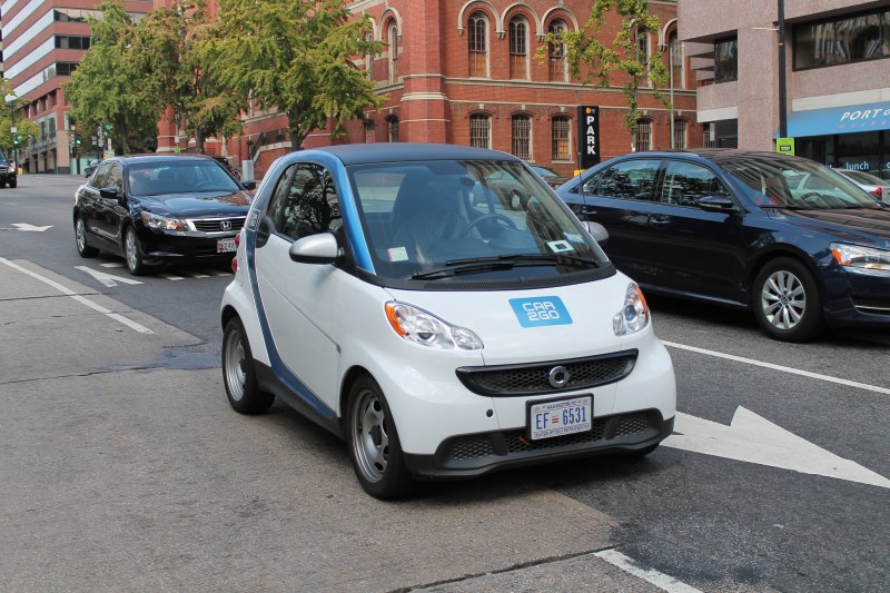 A Car2Go vehicle in Washignton, D.C. Photo: Elvert Barnes