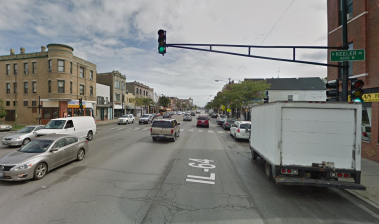 The North/Keeler intersection. Image: Google Street View