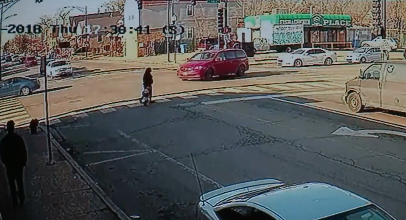 A still from the security footage.