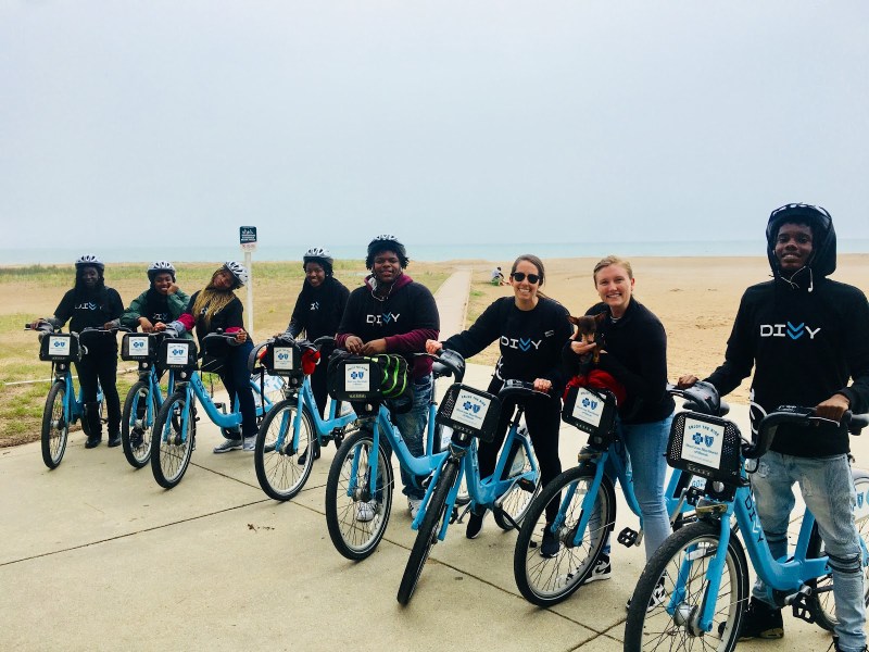 A Divvy for Everyone outreach ride. Photo: Divvy