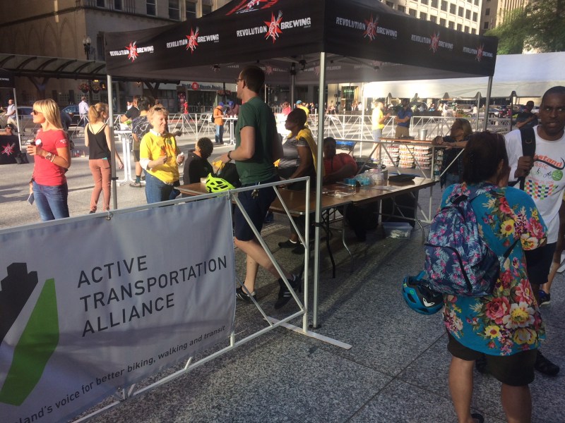 The Bike to Work Rally. Photo: James Porter