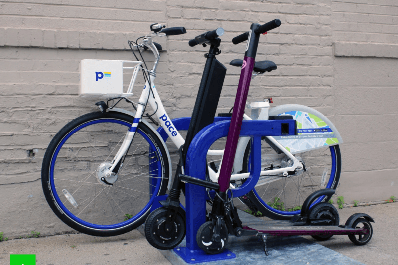 A Pace "mobility parking platform."