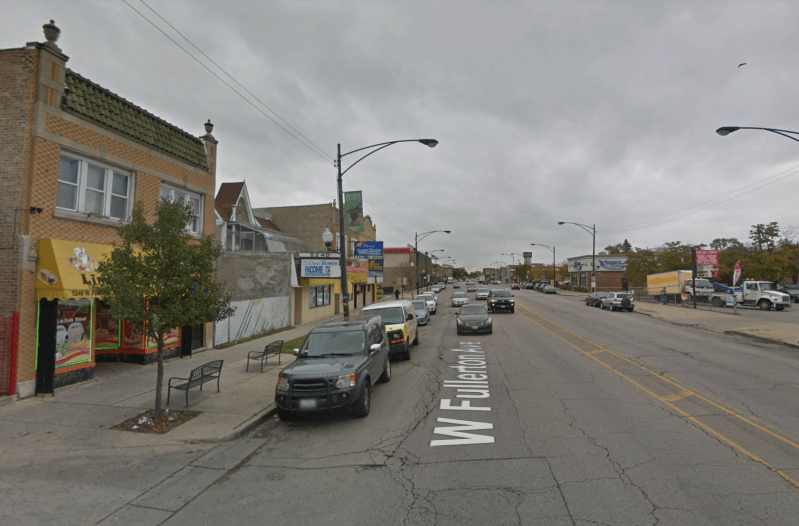 The 5200 block of West Fullerton. Image: Google Street View