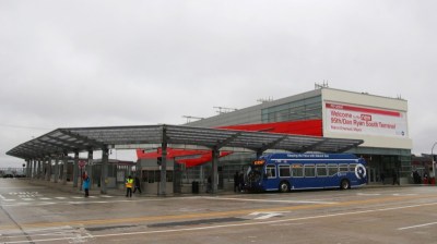 The north side of the new 95th Street south terminal. Photo: Jeff Zoline