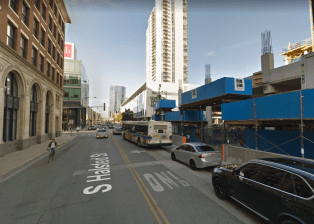 Madison and Halsted, as it appeared last fall. Image: Google Street View
