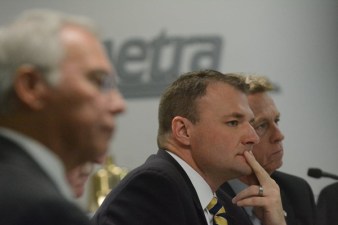 A Metra board meeting in 2014. Photo: Sun-Times