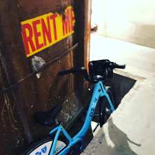 A stray Divvy bike. Photo: Walter Stock