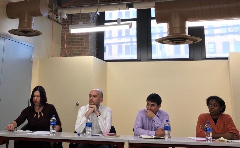 Audrey Wennink, Roberto Roquejo, Jesus Barajas, and Katanya Raby. Photo: Lynda Lopez