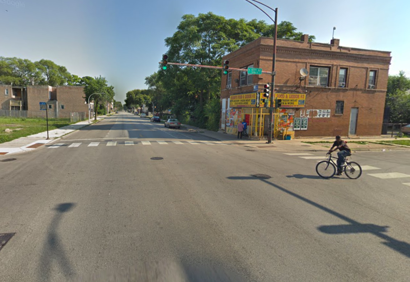 The crash site. Image: Google Maps