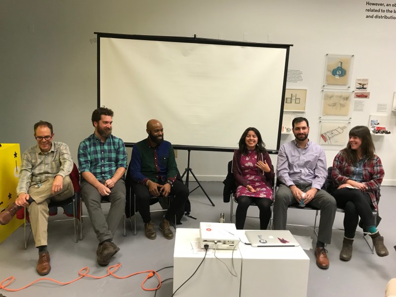 Wiedel, Merrell, Lee, Lopez, Smith, and Kinsman. Photo: John Greenfield