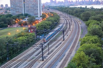 A Metra Electric District train. Photo: Eric Allix Rogers