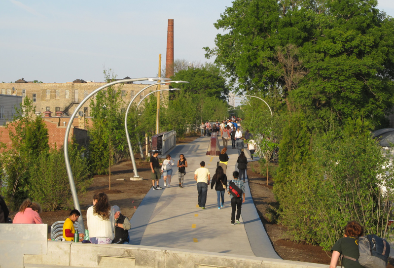 The Bloomingdale Trail, aka The 606. Photo: Jeff Zoline