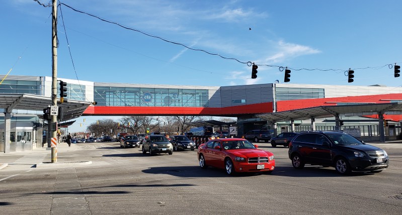The new sky bridge. Photo: Jeff Zoline
