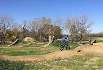 Big Marsh's bike park. Photo: Steven Vance
