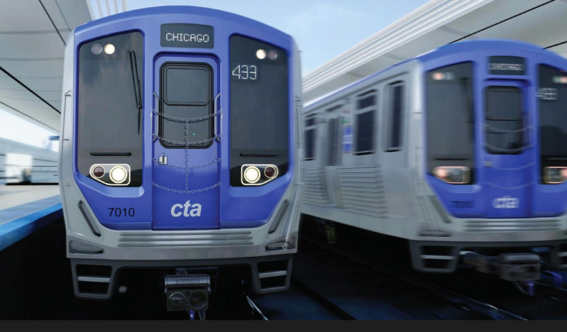 Rendering of the new 7000-Series cars.