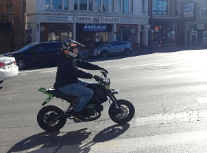 Photograph of the alleged assailant taken by a bystander.