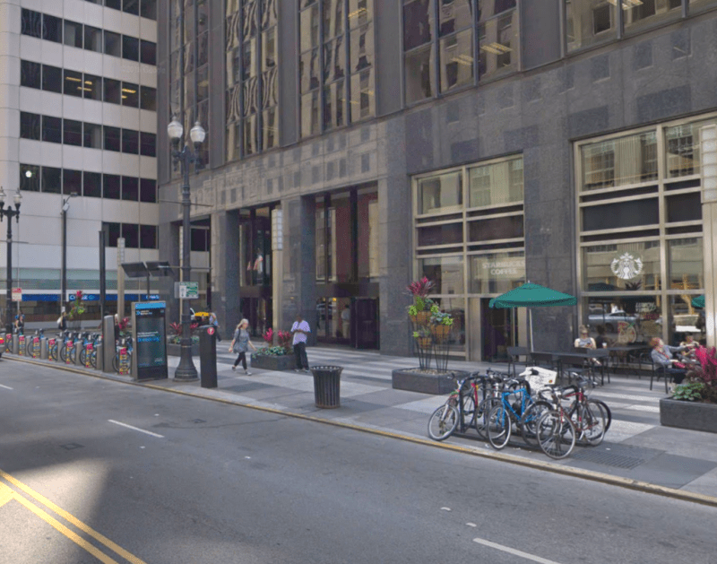 The CDOT headquarters at 30 North LaSalle. Image: Google Maps