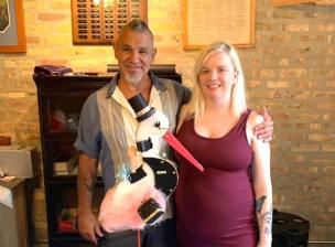 Joseph Ruta at a baby shower for his daughter Kaylee Ruta shortly before his death. Photo: Facebook