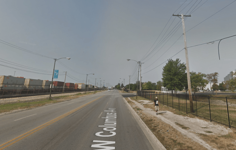 The 2800 block of West Columbus Avenue. Image Google Maps