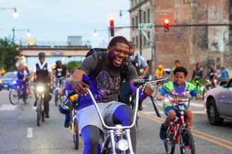 A Roll N Peace ride. Photo: Think Outside Da Block