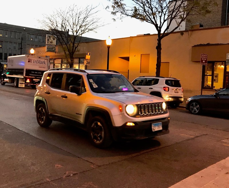 A Lyft vehicle. Photo: John Greenfield