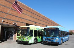 CTA 700-series buses -- the system's first all-electric vehicles. Photo: CTA
