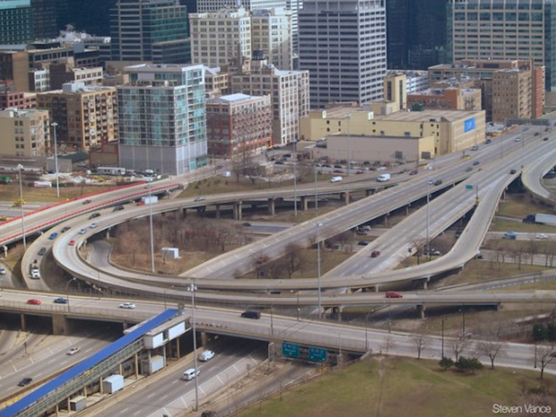 The Jayne Byrne Interchange as it appeared in 2013. Photo: Steven Vance