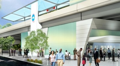 Rendering of the proposed 103rd Street Red Line station. Image: CTA