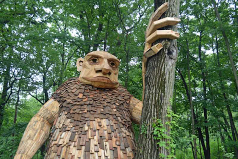 Have you checked out the trolls at the Morton Arboretum yet?